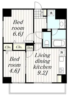 Festina Lente【4階】の間取り