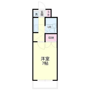 シャトレ富塚【2階】の間取り