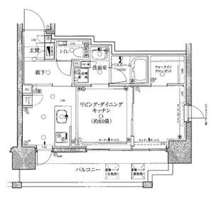 クリオ ラベルヴィ新御徒町【7階】の間取り