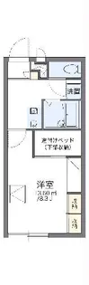 レオパレスカサマ【1階】の間取り