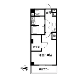 CASA南千住【5階】の間取り