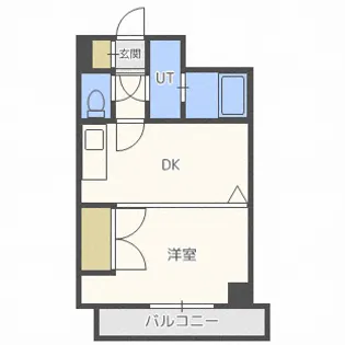 大通ガーデンヒルズ【5階】の間取り