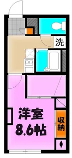 シャトラン【2階】の間取り