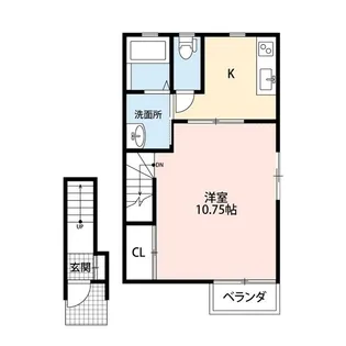 トルハート・アイC【2階】の間取り