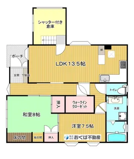 コーポ・エム【1階】の間取り