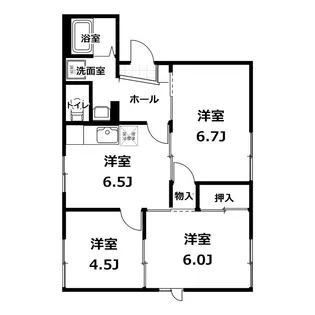 アネックス東海【2階】の間取り