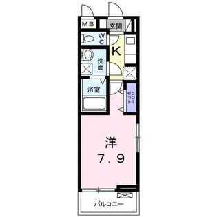 CASA 193【3階】の間取り