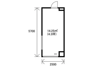 清風マンション【1階】の間取り