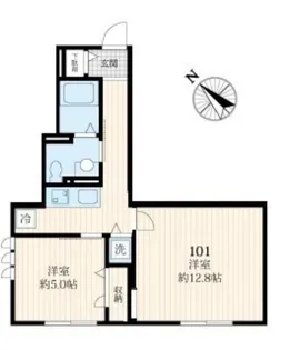 Ark Cassia【1階】の間取り