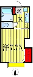 ネストヒルズ【2階】の間取り