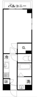 プリズム13番館【6階】の間取り