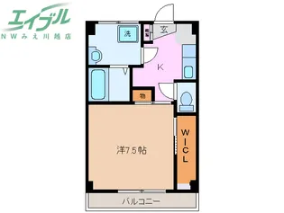 フィールドストーン蓮花寺2号棟【2階】の間取り