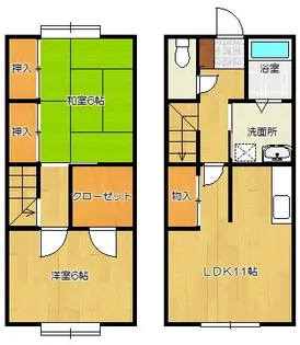ドルチェウエダの間取り