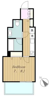 アーバンフラッツ町田【14階】の間取り