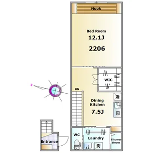 MyHome RELAXA (マイホームリラクサ)【2階】の間取り