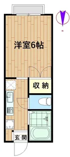 パ-ルハイツ元住吉【1階】の間取り