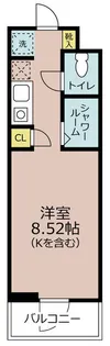 N.S.ZEAL東別院中駒ビル【7階】の間取り