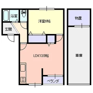 メゾン プリオール【2階】の間取り