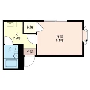 ツインティ・柳橋【1階】の間取り