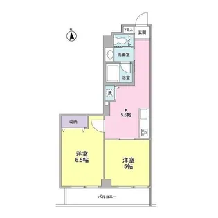 パストラール【3階】の間取り