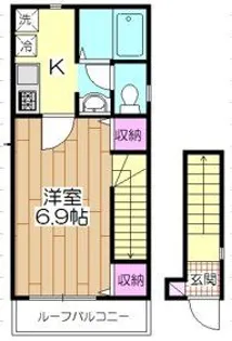 柿の木ハウス【2階】の間取り