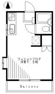 オークヒルズ松庵【2階】の間取り