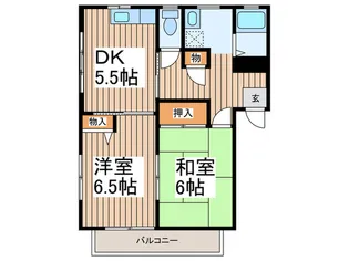 ブレスIII【2階】の間取り