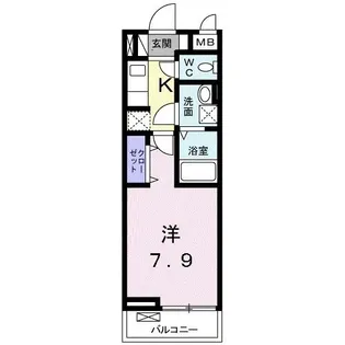 ラウレア・ハレ【2階】の間取り