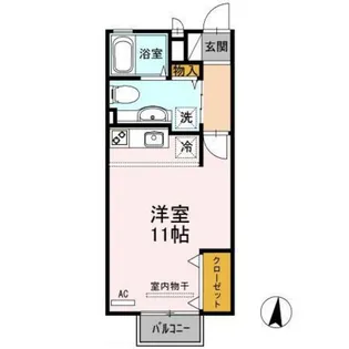 グランドスワード寺町【2階】の間取り