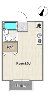 パークハウスF【2階】の間取り