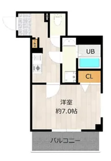 レクシア江坂【2階】の間取り