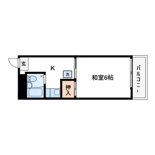 ハイネス瑞江【2階】の間取り