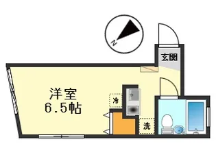 中山ハウス【2階】の間取り