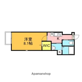 アルカディア品川(Arcadia Shinagawa)【1階】の間取り