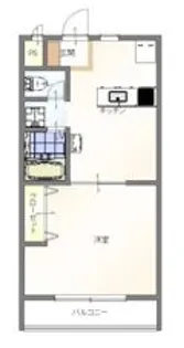 コーポFK【2階】の間取り