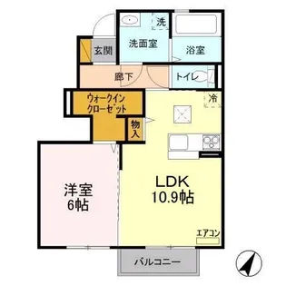 SAKURA I【1階】の間取り