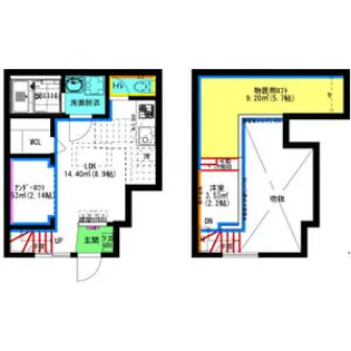 RADIANCE大府II【1階】の間取り