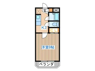 桂参番館【3階】の間取り