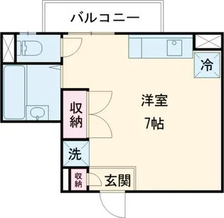 LYNX赤塚新町【4階】の間取り