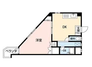 サロンド雅【3階】の間取り