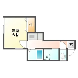 アメージュN【1階】の間取り
