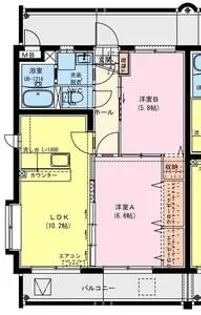 グランドオーク弐番館【3階】の間取り