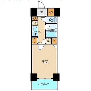 シンシア日本橋兜町【5階】の間取り