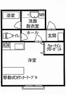 DIイール【1階】の間取り