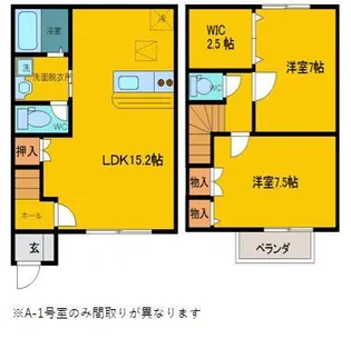 エスペランスV-B棟の間取り