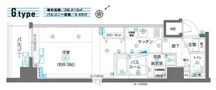 ZOOM横濱EAST【9階】の間取り