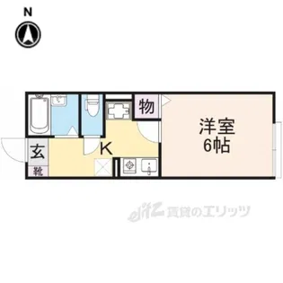 シャレー神宮前【1階】の間取り