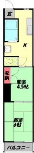 PLAYZ COURT【3階】の間取り