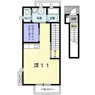 Rest HouseII【2階】の間取り