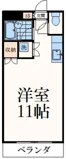 キャスケード1【3階】の間取り